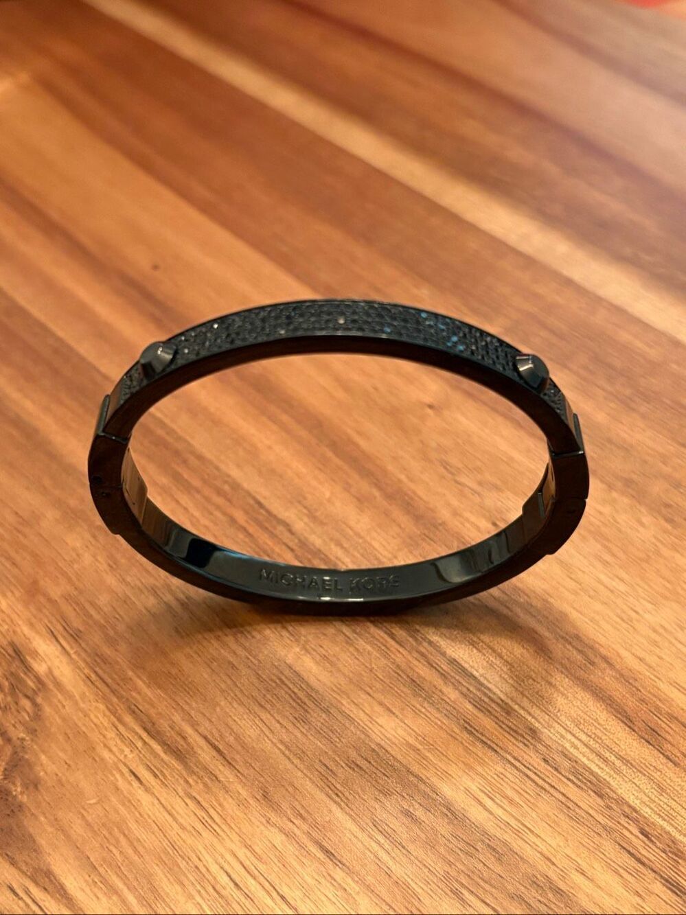 Michael Kors | Pave Bangle Bracelet | Black